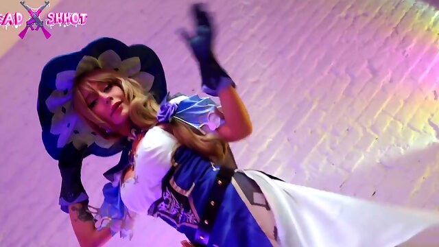 Juicy anal for big butt babe from Genshin AliceBong!