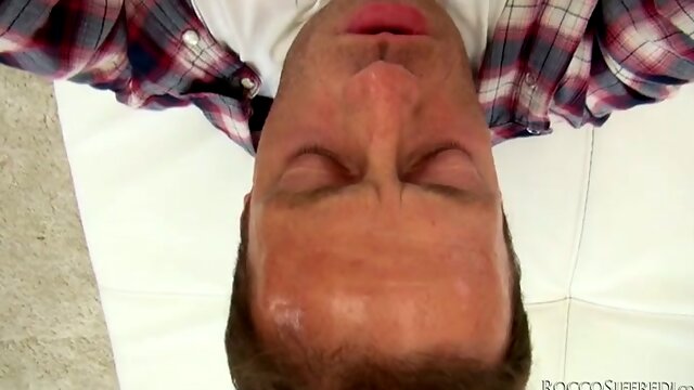 Cock crazed blonde whore sucks Rocco Siffredis big cock like crazy