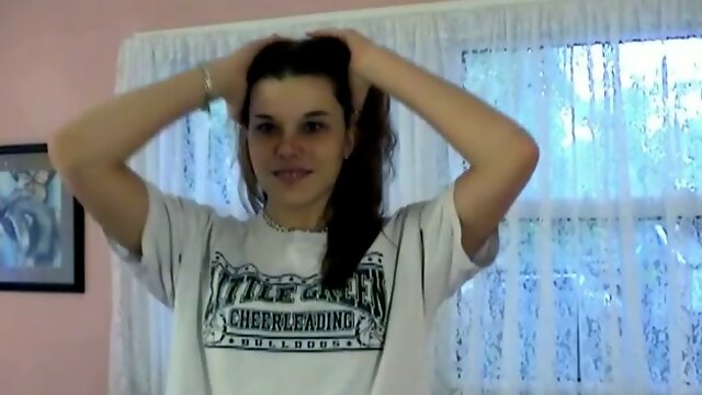 Redneck hottie takes off her panties to get her wet pussy fucked hard