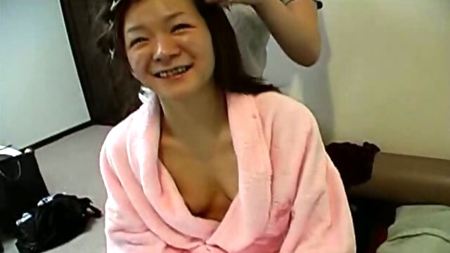 Ugly-looking Japanese slut Madoka Matsuba visits beauty salon