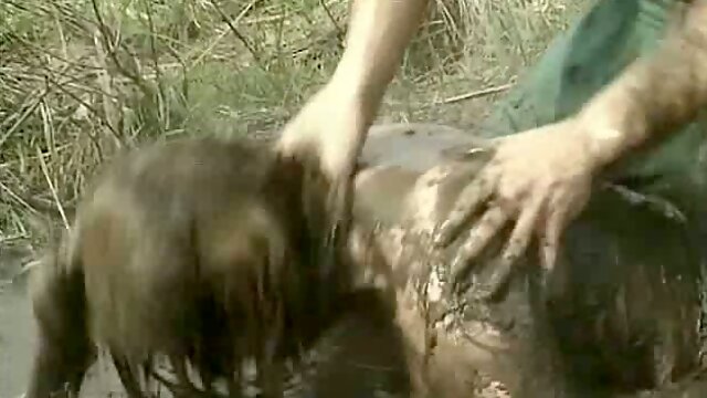 Mature bushbitch Diane gets fucked in dirty water