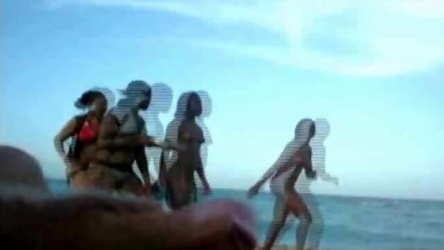 Turned on amateur pervert keeps jerking himself on the public beach