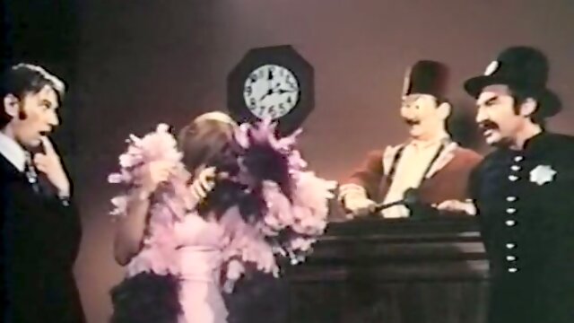 Classic bitches with thick booties and hairy pussies ride men