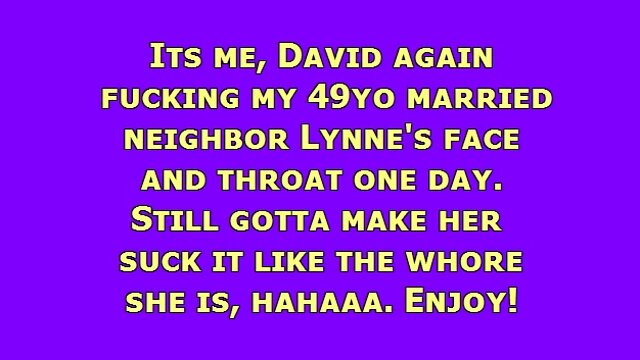 Me Face Fucking Lynne my Married Granny Neighbor