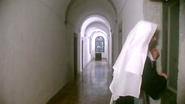 Two young nuns please each other and finger fuck pussies