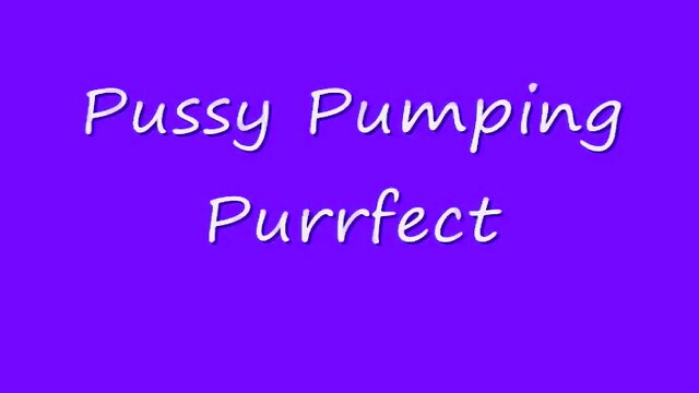 Just pumping a big mature pussy till its purple and swollen