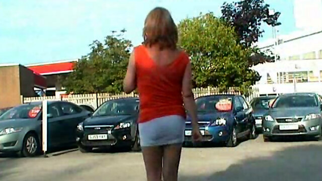 Clothed Tranny, Pick Up, Parking, Voyeur, Spying