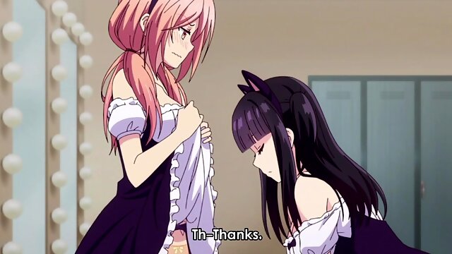 Compilation Of Scenes From NTR: Netsuzou Trap Hentai: Busty College Lesbians Cant Resist the Desire