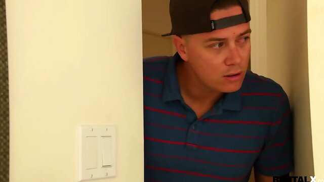 Horny lad wants to fuck and he does it with his sexy stepsister