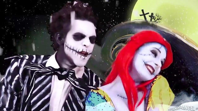 Some breathtaking Halloween fuck with a sinfully hot MILF Joanna Angel