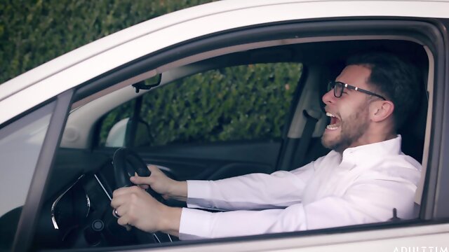 Sexy cheating MILF Angela White is super naughty and she has a curvy body