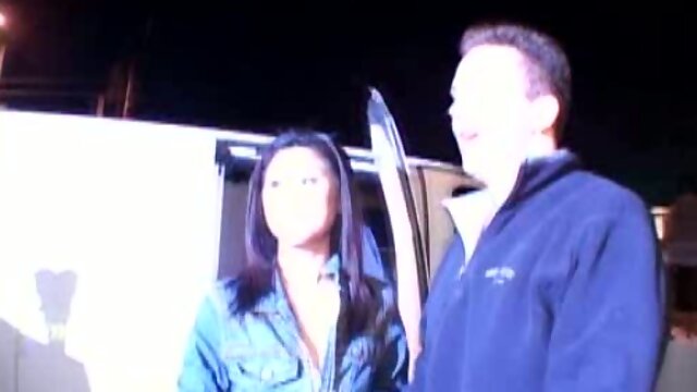 Slim Asian chick in short skirt takes on two hard cocks at once