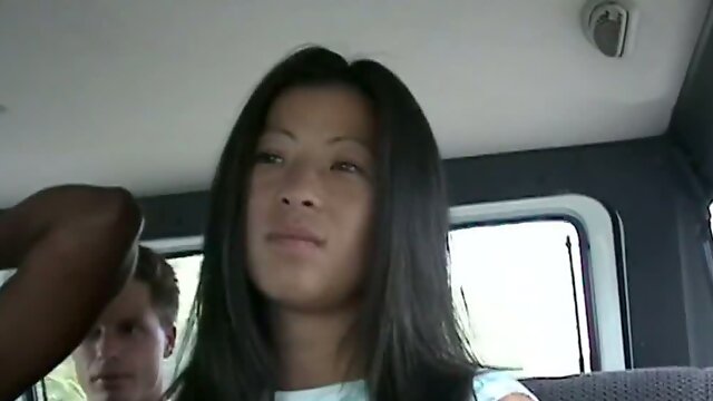 Tight Asian Pussy On The BangBus. Part 2