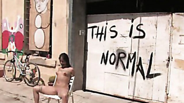 Susana Abril Fully Nude in Central Square
