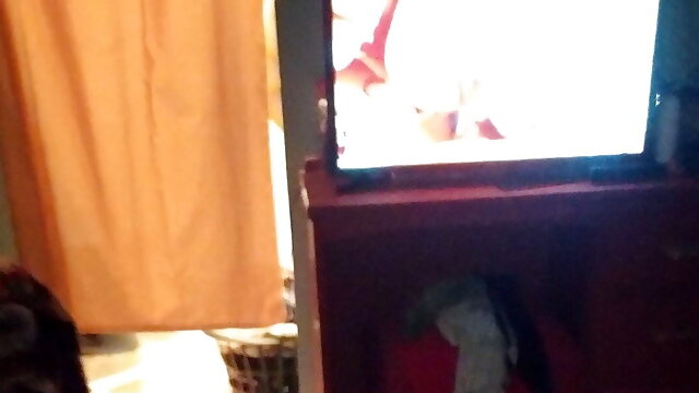 We watch porn, and she couldn't resist (part2)