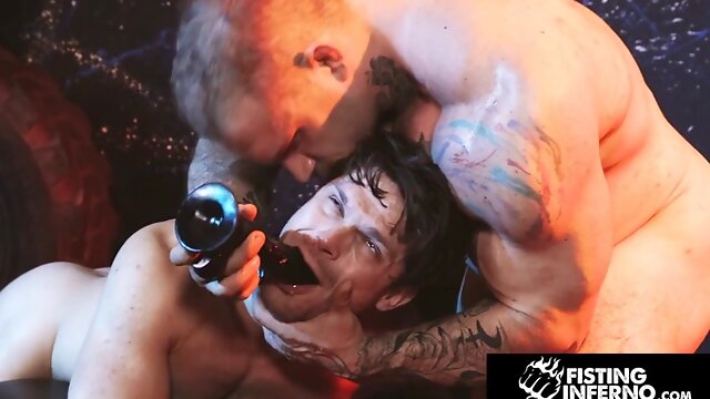 Official Hunk Becomes A Bitch Bodybuilder - Devin Franco, Davin Strong - FistingInferno