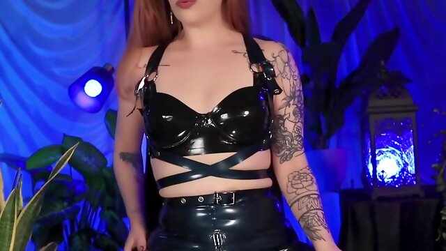 The Ultimate Present : Latex Rubber Ruined Orgasm Joi Femdom Dominatrix Jerk Off Instruction Tease