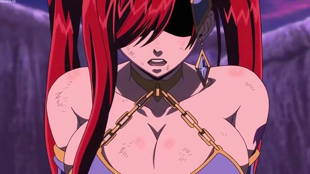 Anime: Erza Scarlet from Fairy Tail FanService Compilation Eng Sub