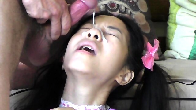 CFNM amateur facialized by bbc