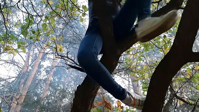 Tree, Lesbian Hidden Camera, Hidden Masturbation, Lesbian Illusion Girls