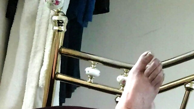 Masterbating in the morning 