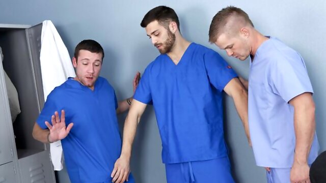 Doctor on doctor anal with Tommy Defendi, Trevor Knight, Liam Magnuson