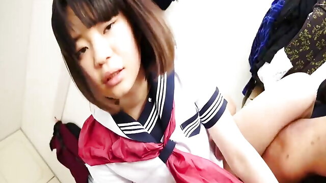 Japanese Sex Tape, Japanese Shaking Orgasm, School Uniform