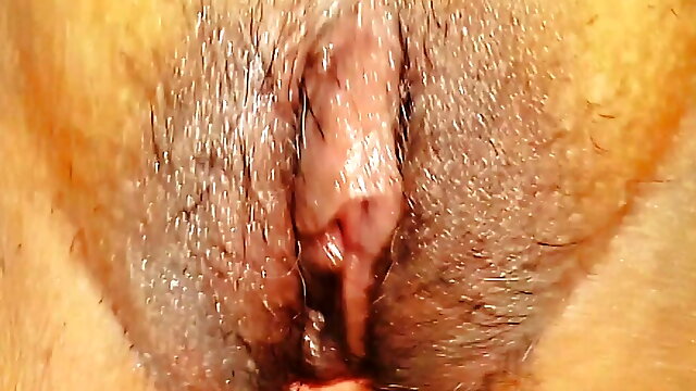Masturbating the pussy of a 60 year old mature part 2 