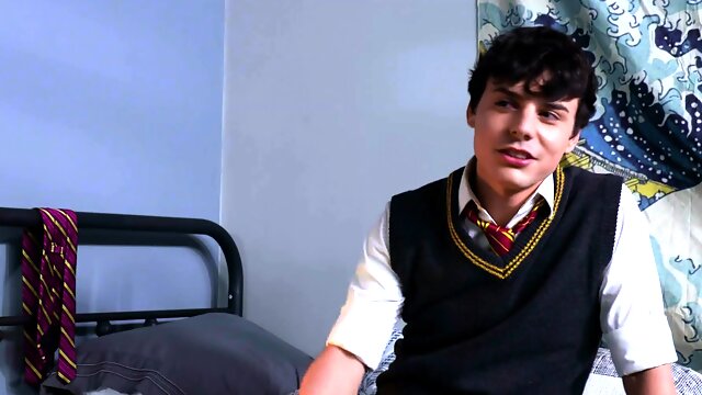 Harley Xavier caught Asher Day messing around with the dildo