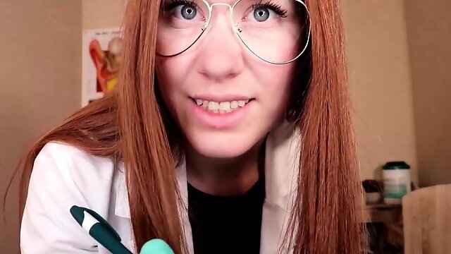 Ginger ASMR Mad Scientist Exams Your Body Video