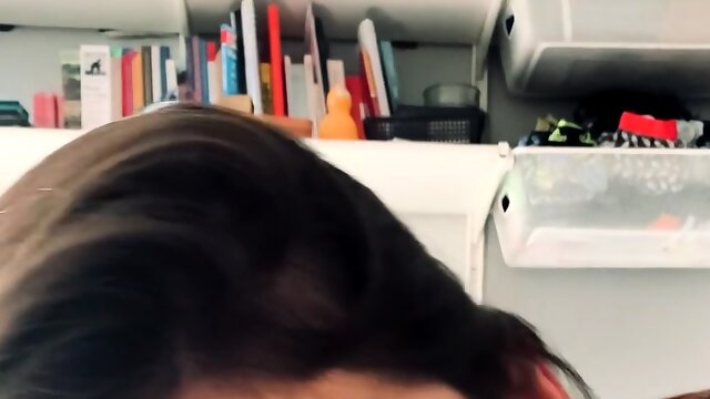 Wet and messy amateur blowjob and handjob