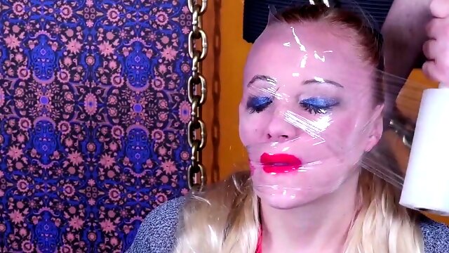 Deep throating teen sub