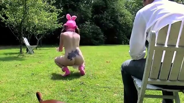 Petgirl Cherry walked outdoor