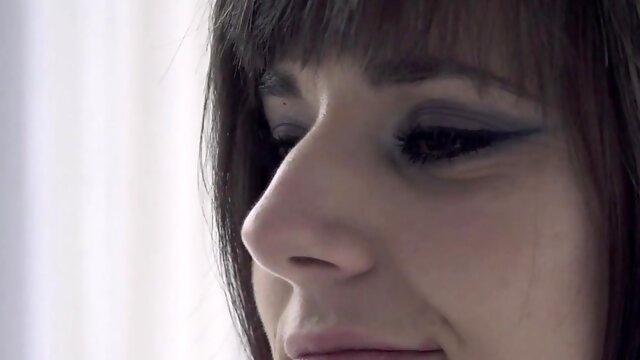 Canadian babe Andrea sensual first fuck on camera