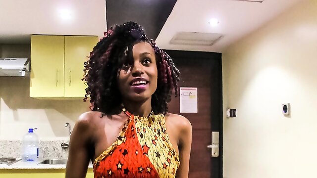 Tanzanian Amateur Ebony Model Casted