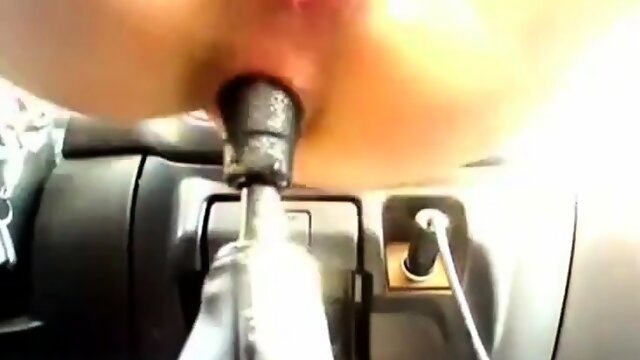 Anal fun in the car