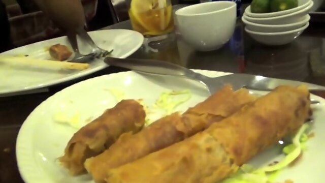 Cock gets deep inside cheerful asian Wendys wet gash