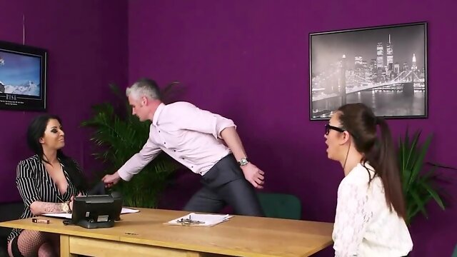 Blowjob interview slut takes facial