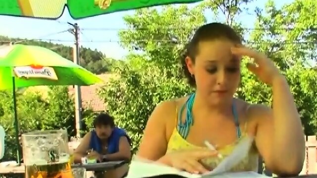 Curvy teens huge bumpers jiggle as she gets banged hard