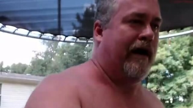 Naked Pool Dad