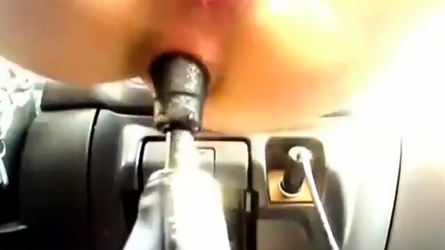 Anal fun in the car