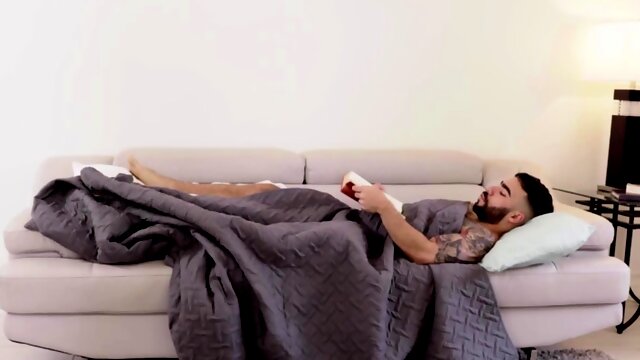 Handsome stud Colby Tucker sucks and fucks Papi Suaves ass