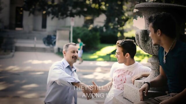 Tattooed sexy older guy seduces and fucks virgin