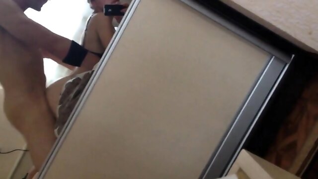 Russian teens fucking in mirror