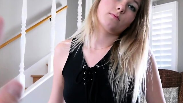 Chubby Blonde Teen