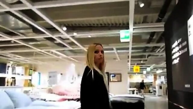 Blowjob in IKEA