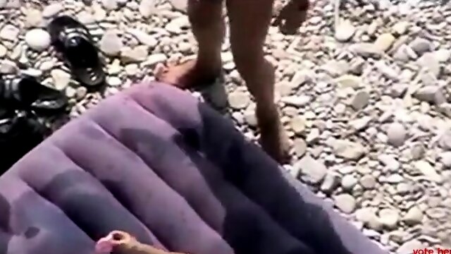 Nude Beach Blowjob