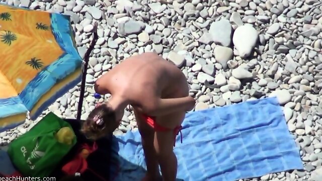 Voyeur naked beach