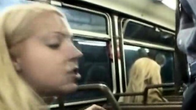 White Coed Blows a Perv in a Tokyo Bus!