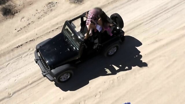 Big Tits Mercedes Carrera Drone Fucking In Desert